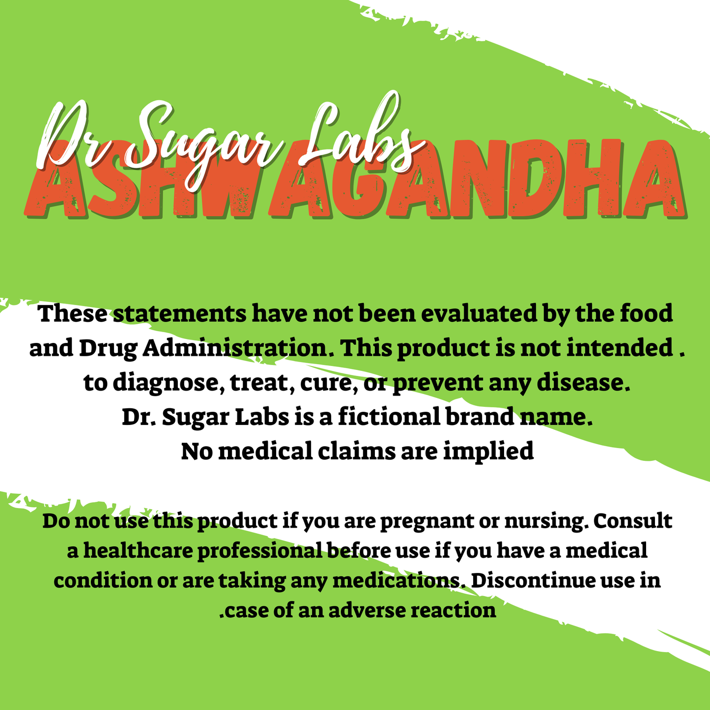 Ashwagandha Superblend Sweetened Powder (Sweetened with Corn Fiber and Stevia) - Dr Sugar Labs