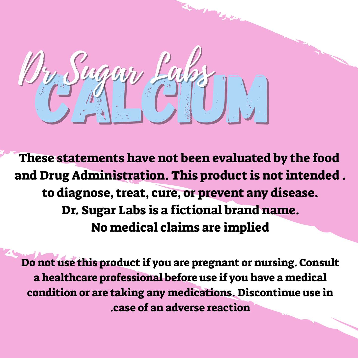 Bone Strength Calcium Citrate Sweetened Powder (Sweetened with Corn Fiber and Stevia) - Dr Sugar Labs
