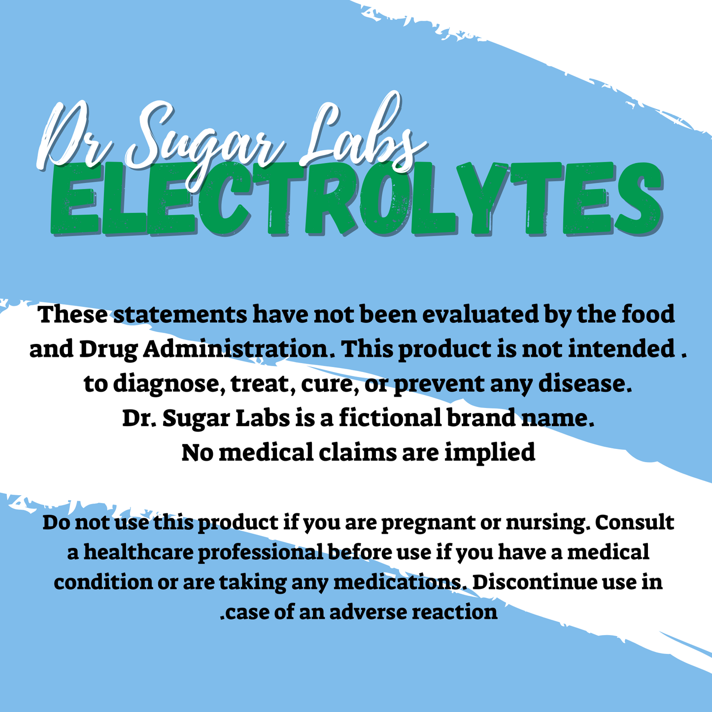 Electrolyte Hydration Sweetened Powder (Sweetened with Corn Fiber and Stevia) - Dr Sugar Labs