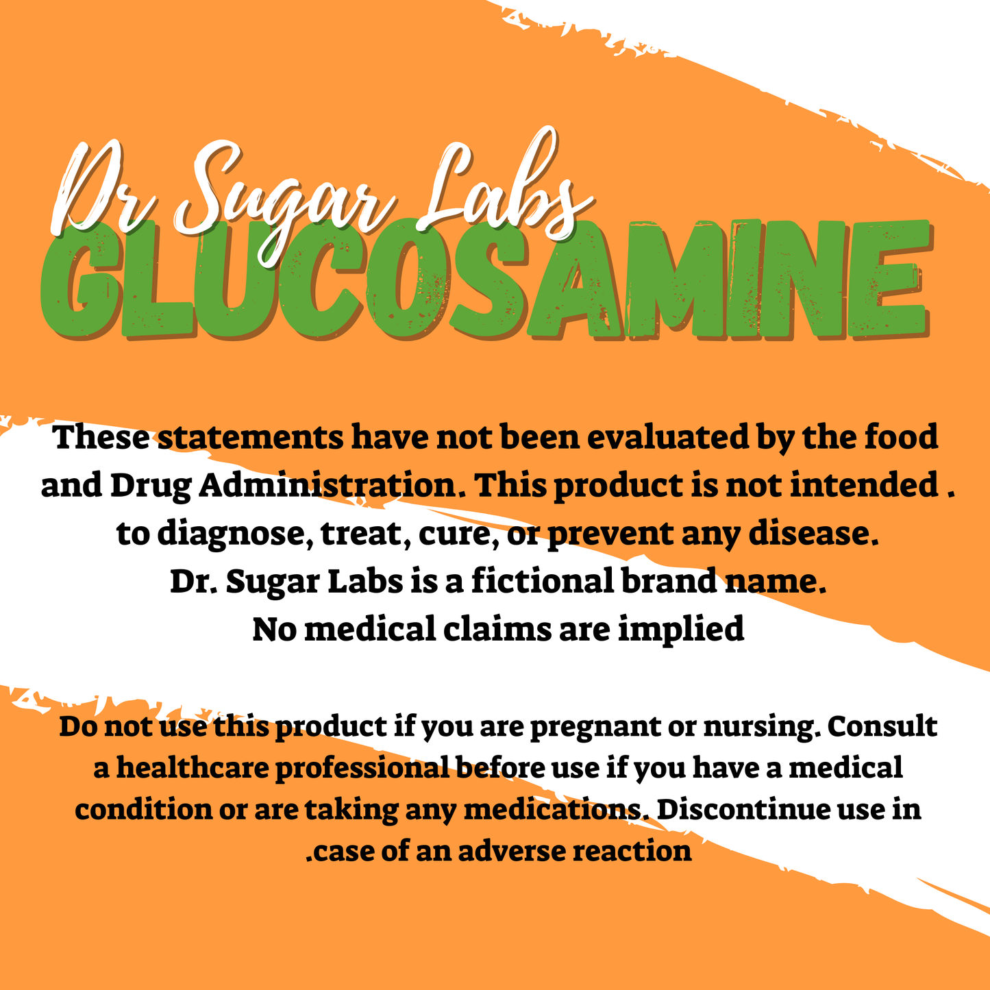 Glucosamine Joint Support Sweetened Powder (Sweetened with Corn Fiber and Stevia) - Dr Sugar Labs