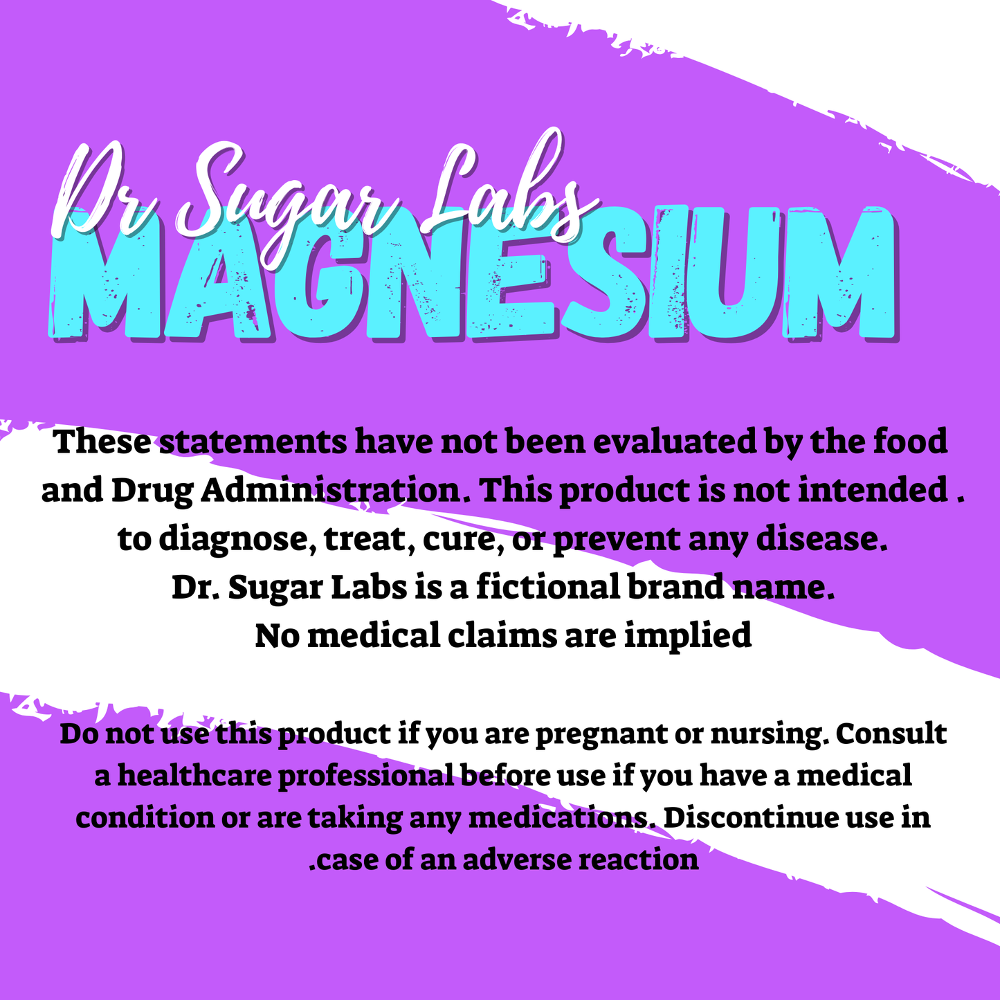 Magnesium Sweetened Powder (Sweetened with Corn Fiber and Stevia) - Dr Sugar Labs