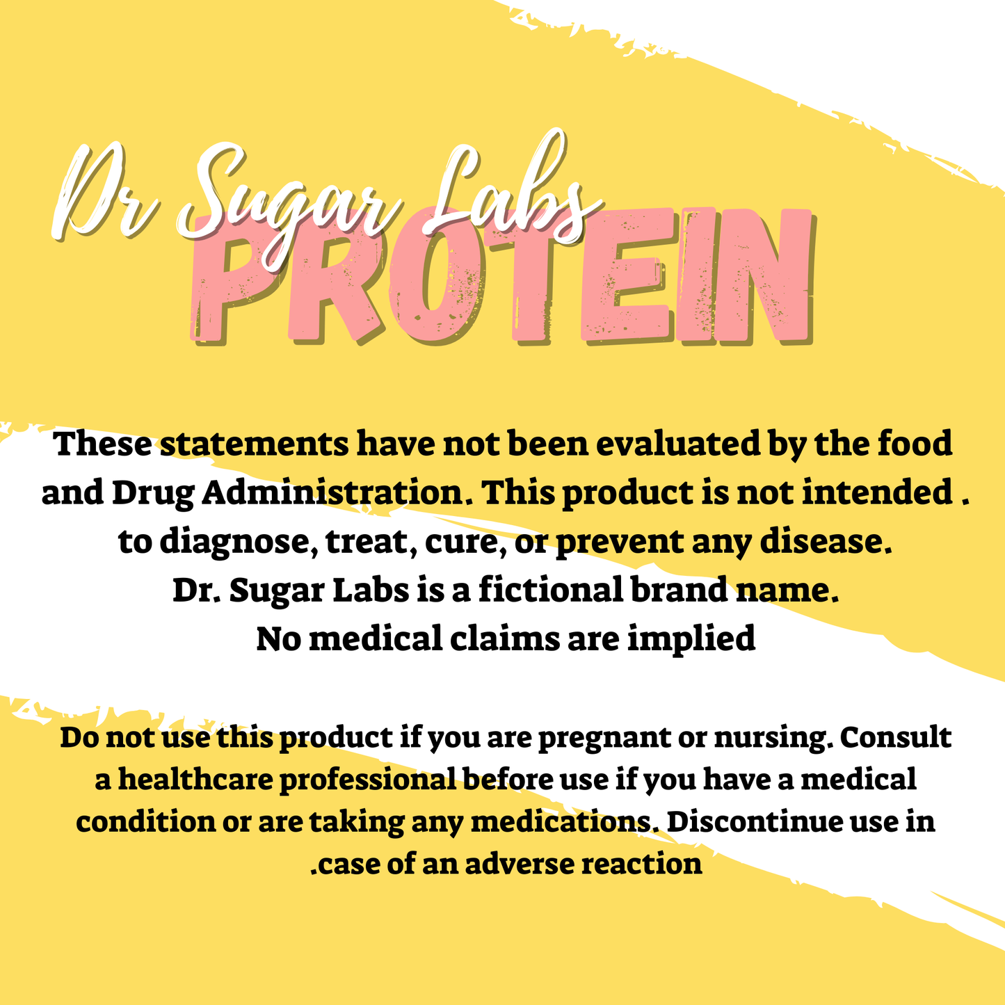 Pea Protein Sweetened Powder (Sweetened with Corn Fiber and Stevia) - Dr Sugar Labs