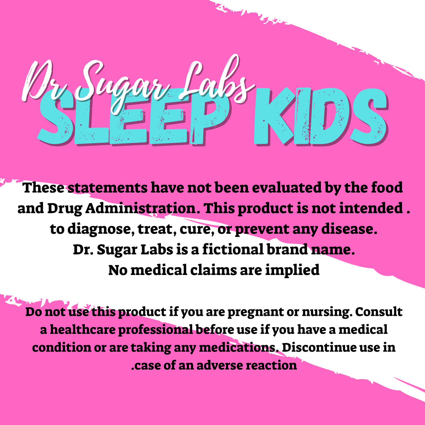 Kids Sleep Support Sweetened Powder (Sweetened with Corn Fiber and Stevia) - Dr Sugar Labs