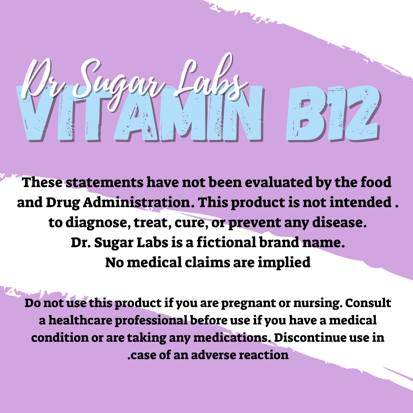 B12 Energy Sweetened Powder (Sweetened with Corn Fiber and Stevia) - Dr Sugar Labs
