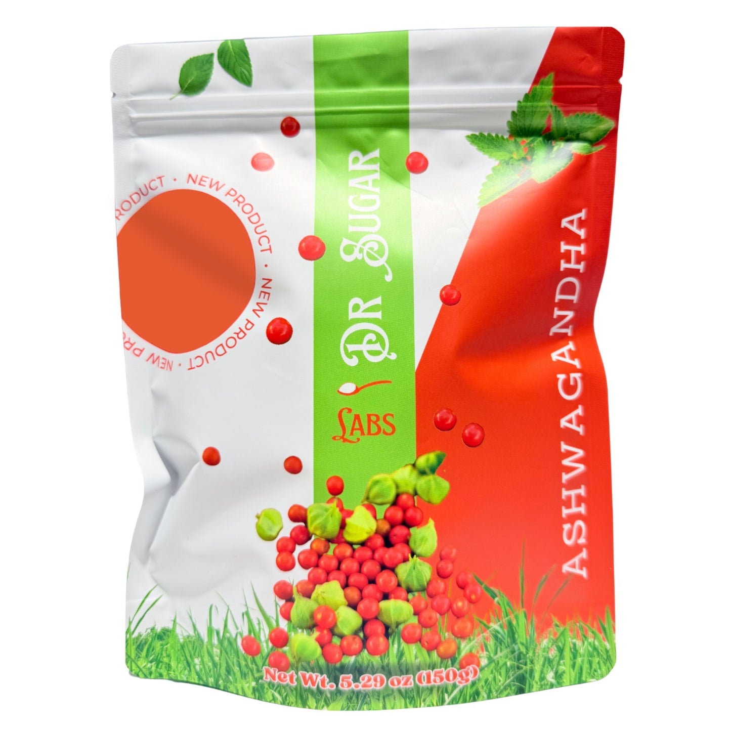 Ashwagandha Superblend Sweetened Powder (Sweetened with Corn Fiber and Stevia) - Dr Sugar Labs
