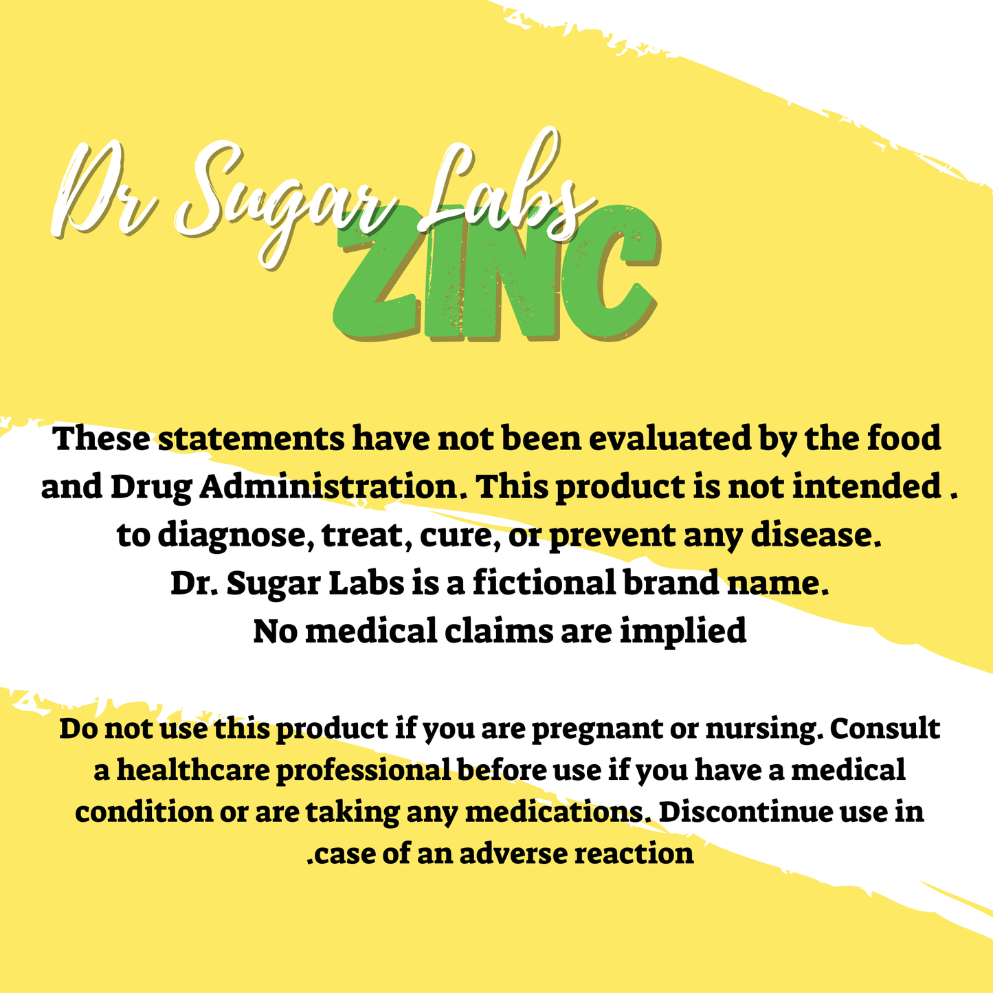 Absorption Zinc Complex Sweetened Powder (Sweetened with Corn Fiber and Stevia - Dr Sugar Labs