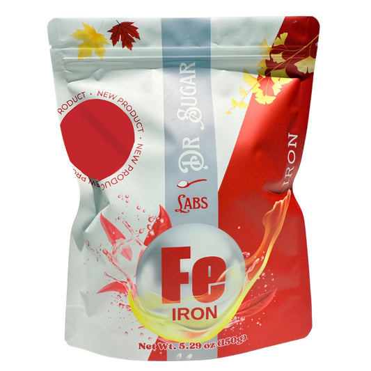 Iron Bisglycinate Sweetened Powder (Sweetened with Corn Fiber and Stevia) - Dr Sugar Labs