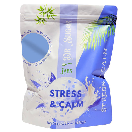 Stress & Calm support Sweetened Powder (Sweetened with Corn Fiber and Stevia) - Dr Sugar Labs